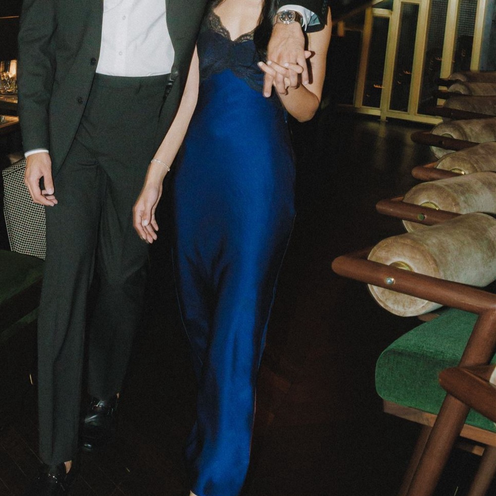 Abercrombie & Fitch Blue Maxi Dress